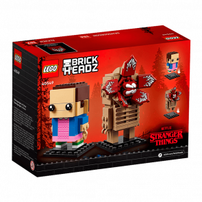 Конструктор Lego Stranger Things Демогоргон и Одиннадцать BrickHeadz 40549 Новый - Retromagaz