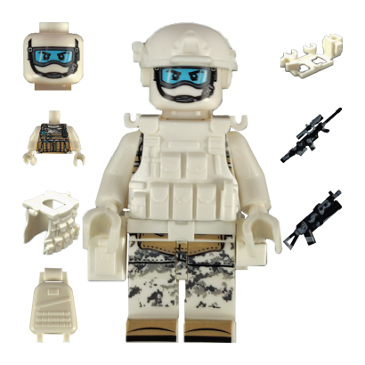 Фигурка RMC Modern City SWAT Ghost Commando All Time Army ghst-com001 Новый - Retromagaz