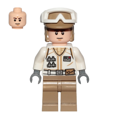 Фігурка Lego Повстанець Hoth Trooper White Uniform Star Wars sw1015 1 Б/У - Retromagaz