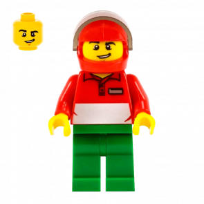 Фигурка Lego People Square Pizza Delivery Man City cty0573 Б/У