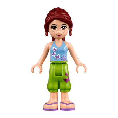 Фигурка Lego Girl Mia Lime Cropped Trousers Friends frnd167 1 Б/У - Retromagaz