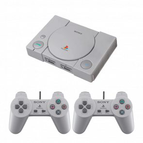 Консоль Sony PlayStation 1 Classic Grey + 20 Вбудованих Ігор Б/У