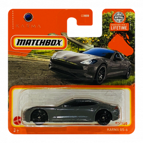 Машинка Большой Город Matchbox Fisker Karma GS-6 Roadtrip HVN53 Grey - Retromagaz