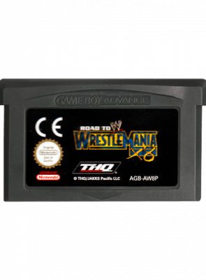 Гра Nintendo Game Boy Advance WWE Road to WrestleMania X8 Англійська Версія Тільки Картридж Б/У - Retromagaz