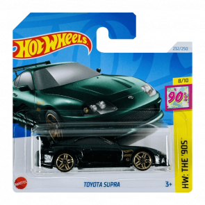 Машинка Базовая Hot Wheels Toyota Supra The `90S 1:64 HTB09 Green - Retromagaz