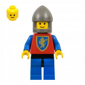 Фігурка Lego Crusaders 973px138 Lion Dark Grey Chin-Guard Castle cas113 Б/У