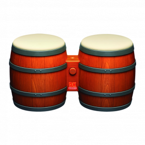 Контроллер Проводной Nintendo GameCube DOL-021 DK Bongos (Donkey Konga Bongo Drums) Brown 2m Б/У - Retromagaz