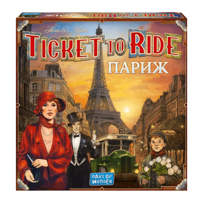 Настольная Игра Ticket To Ride: Париж - Retromagaz