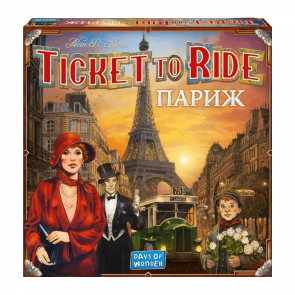 Настольная Игра Ticket To Ride: Париж - Retromagaz