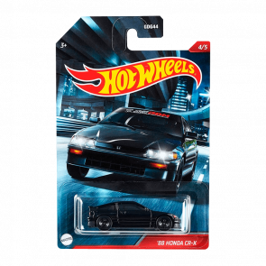 Тематична Машинка Hot Wheels '88 Honda CR-X Cult Racers 1:64 GRP21 Black - Retromagaz