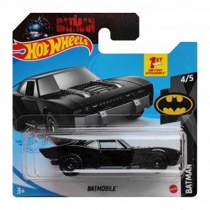 Машинка Базовая Hot Wheels Batman Batmobile Batman 1:64 GTB53 Black