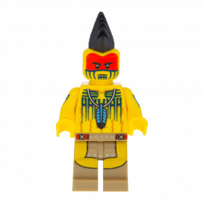 Фігурка Lego Series 10 Tomahawk Warrior Collectible Minifigures col149 Б/У - Retromagaz