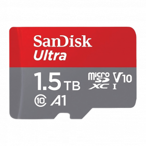 Карта Памяти SanDisk Ultra UHS-I U1 V30 A1 + SD adapter 1,5TB - Retromagaz