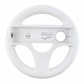 Насадка Nintendo Wii RVL-024 Wheel White Б/У - Retromagaz