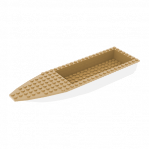 Для Судна Lego Основа Unitary 28 x 8 92710c04 92711 6244672 White Tan Б/У