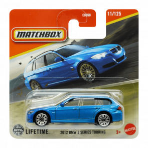 Машинка Велике Місто Matchbox 2012 BMW 3 Series Touring Roadtrip 1:64 JBP14 Blue