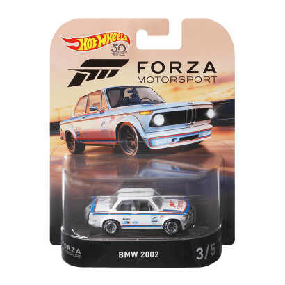 Машинка Premium Hot Wheels BMW 2002 Forza Rep. Entertainment 1:64 FLD21 White - Retromagaz