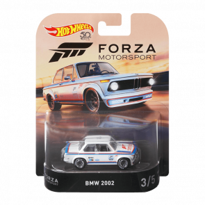 Машинка Premium Hot Wheels BMW 2002 Forza Rep. Entertainment 1:64 FLD21 White - Retromagaz