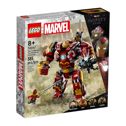 Конструктор Lego Халкбастер: Битва за Ваканду Marvel 76247 Новый - Retromagaz