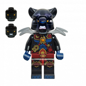 Фігурка Lego Tiger Tribe Tormak Black Outfit Legends of Chima loc133 Б/У - Retromagaz