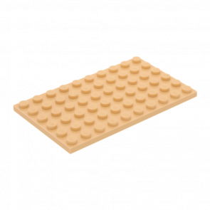 Пластина Lego Звичайна 6 x 10 3033 4218966 4624185 Tan 4шт Б/У