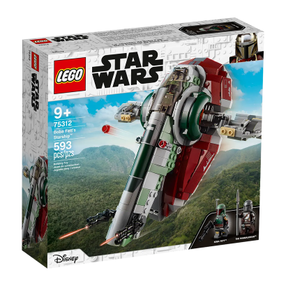 Конструктор Lego Зореліт Боби Фетта Star Wars 75312 Новий - Retromagaz