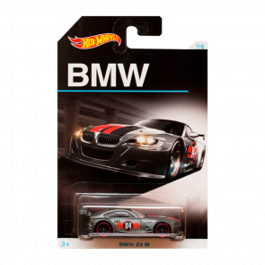 Тематическая Машинка Hot Wheels BMW Z4 M BMW 1:64 DJM86 Grey - Retromagaz