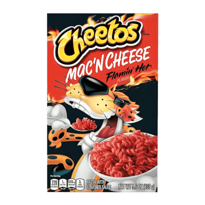 Макарони Cheetos Mac'n Cheese Flamin Hot Острая 160g - Retromagaz