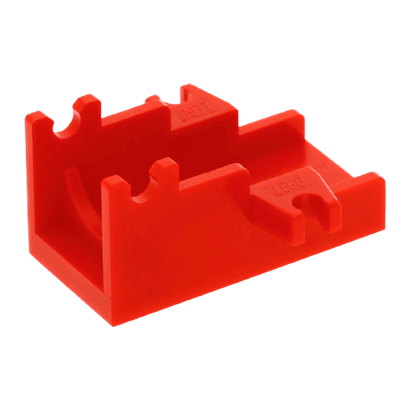 Зброя Lego Стрілецька Cannon Base 2 x 4 2527 4540534 6224366 Red Б/У - Retromagaz