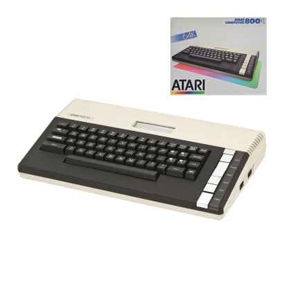 Компьютер Atari 800 XL Black + Коробка Без Геймпада Б/У - Retromagaz