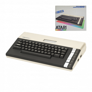 Комп'ютер Atari 800 XL Black + Коробка Без Геймпада Б/У - Retromagaz