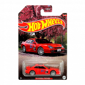 Тематична Машинка Hot Wheels '98 Honda Prelude Japanese Classics 1:64 HLK16 Red - Retromagaz