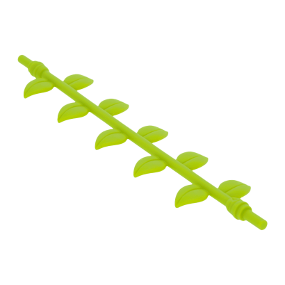 Растение Lego Другое Vine with Leaves 16L 16981 6074884 Lime Б/У - Retromagaz