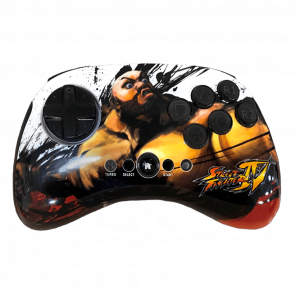 Геймпад Бездротовий Sony PlayStation 3 Fightpad: Streetfighter 4 Limited Edition Black Б/У