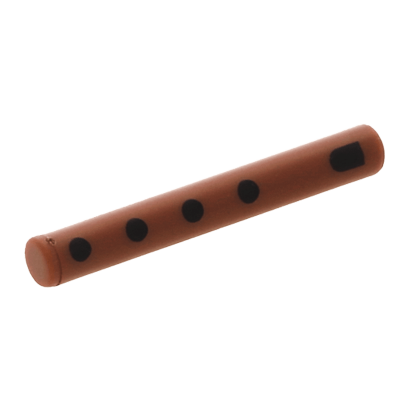 Стержень Lego Обычная with Flute Pattern 3L 87994pb02 6138958 Reddish Brown Б/У - Retromagaz