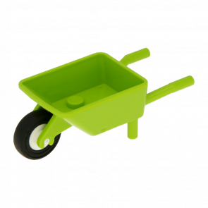 Госп. Інвентар Lego Wheelbarrow Frame 98288c01 6063576 3464 4296997 59895 4516843 Lime Б/У