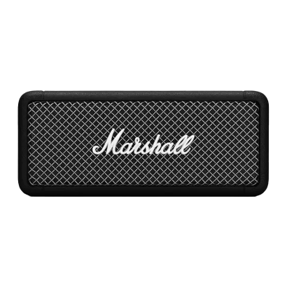 Портативная Колонка Marshall Emberton II 2 Black and Steel 20 W - Retromagaz