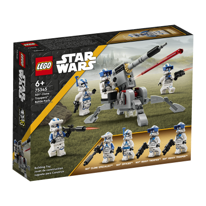 Конструктор Lego 501st Clone Troopers Battle Pack Star Wars 75345 Новый - Retromagaz