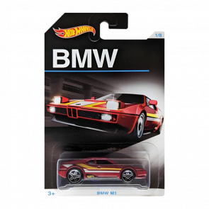 Тематична Машинка Hot Wheels BMW M1 BMW 1:64 DJM80 Dark Red - Retromagaz