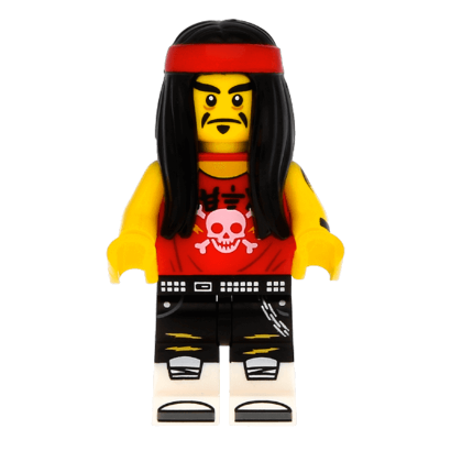 Фигурка Lego Другое Gong & Guitar Rocker Ninjago coltlnm17 Б/У - Retromagaz