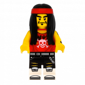 Фігурка Lego Інше Gong & Guitar Rocker Ninjago coltlnm17 Б/У - Retromagaz