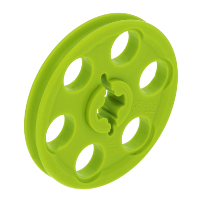 Колесо Lego Диск Wedge Belt 3 x 3 4185 2786 49750 65668 4494219 6335116 Lime 4шт Б/У - Retromagaz