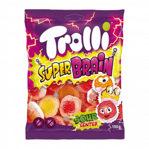 Конфеты Жевательные Trolli Super Brain Halloween 150g - Retromagaz