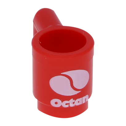 Посуд Lego Cup with White Octan Logo Pattern 3899pb004 6057852 Red Б/У - Retromagaz