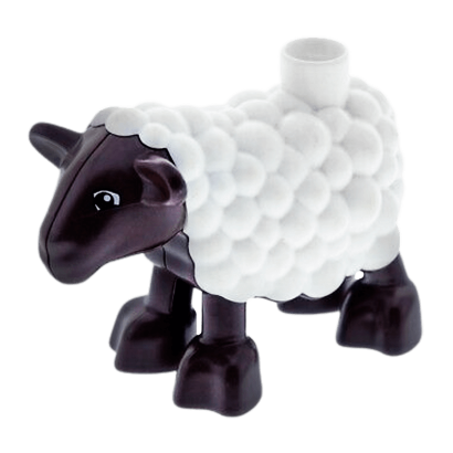 Фігурка Lego Animals Sheep Duplo duplamb01pb01 White Б/У - Retromagaz