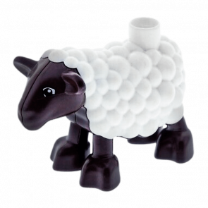 Фігурка Lego Animals Sheep Duplo duplamb01pb01 White Б/У - Retromagaz