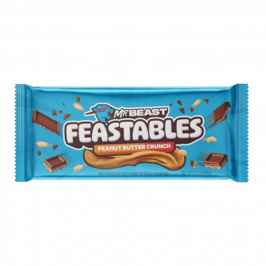 Батончик MrBeast Feastables Peanut Butter Crunch King Size 60g - Retromagaz