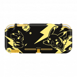 Чехол Силиконовый Nintendo Switch Lite Pokemon: Pikachu Black & Gold Black Новый