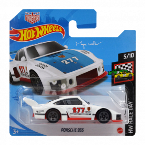 Машинка Базова Hot Wheels Magnus Walker Urban Outlaw Porsche 935 Race Day 1:64 GTB65 White