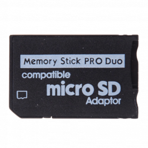 Адаптер RMC PlayStation Portable Memory Stick Pro Duo - microSD Black Новий